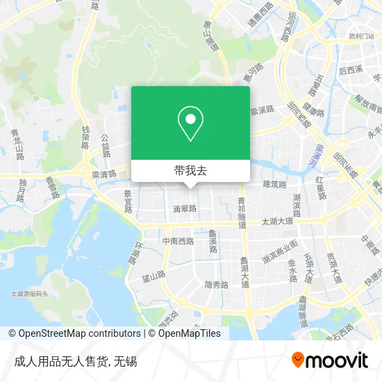 成人用品无人售货地图