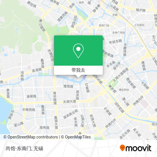 尚馆-东南门地图