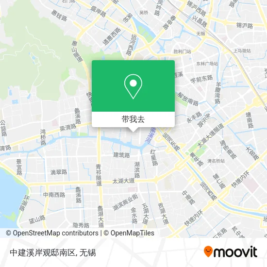 中建溪岸观邸南区地图