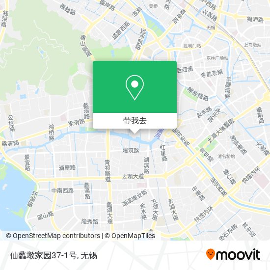 仙蠡墩家园37-1号地图