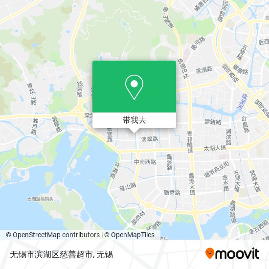 无锡市滨湖区慈善超市地图