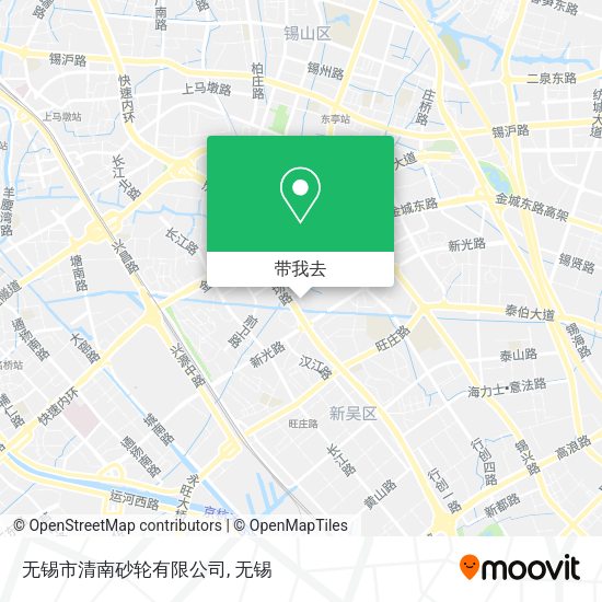 无锡市清南砂轮有限公司地图