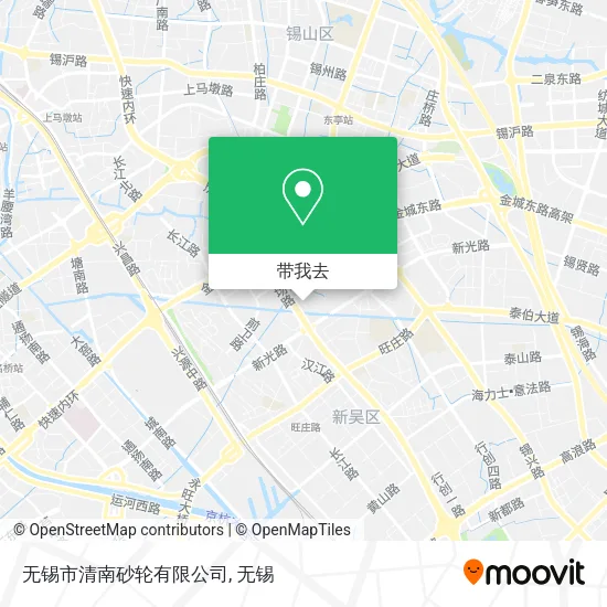 无锡市清南砂轮有限公司地图