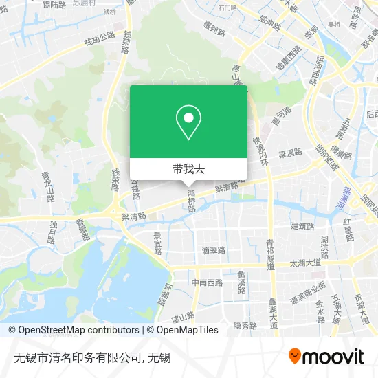 无锡市清名印务有限公司地图