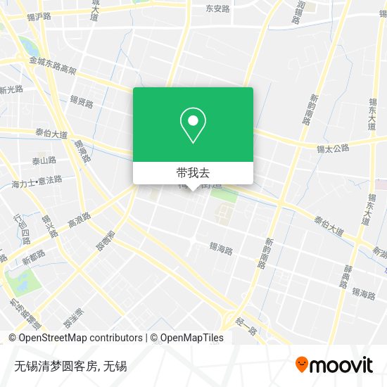 无锡清梦圆客房地图