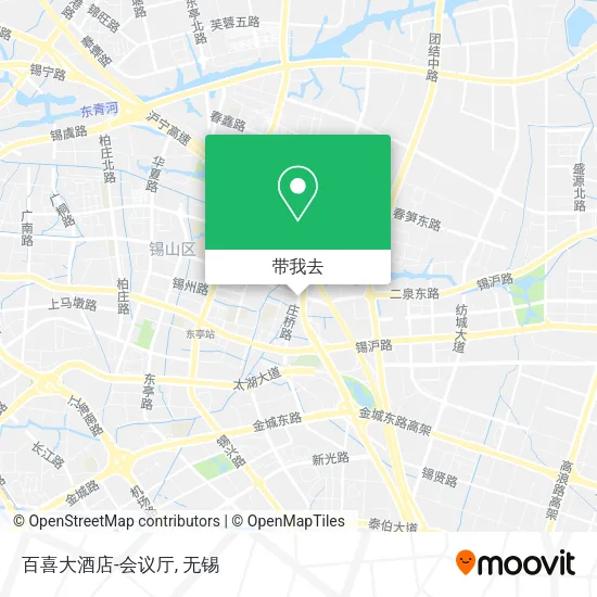 百喜大酒店-会议厅地图