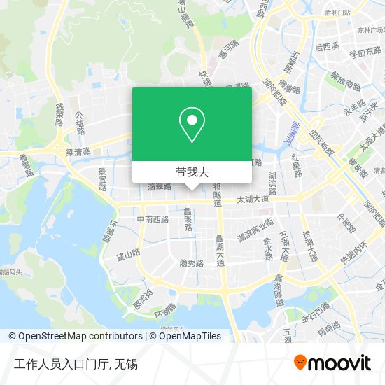 工作人员入口门厅地图