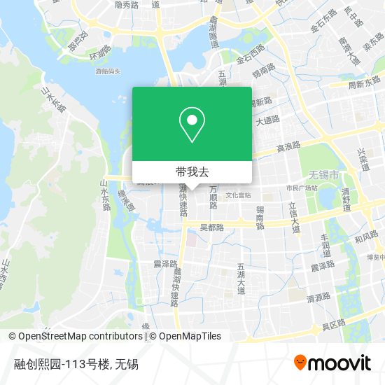 融创熙园-113号楼地图