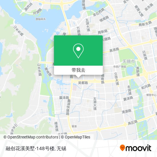 融创花溪美墅-148号楼地图