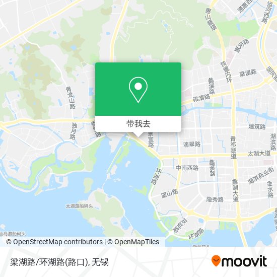 梁湖路/环湖路(路口)地图