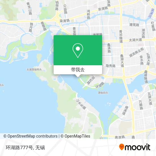 环湖路777号地图