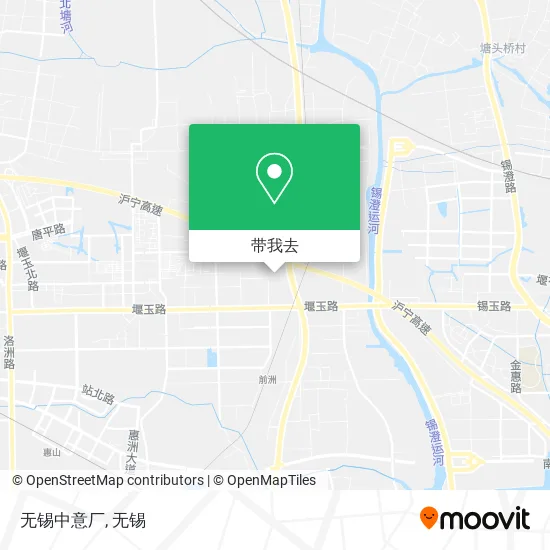 无锡中意厂地图
