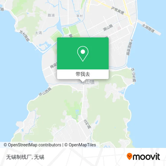 无锡制线厂地图