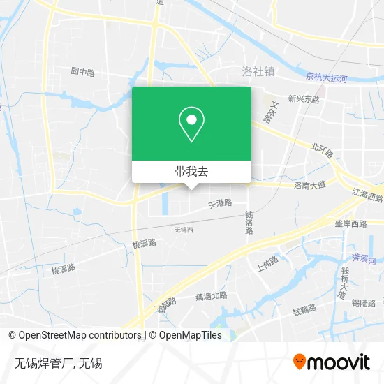 无锡焊管厂地图