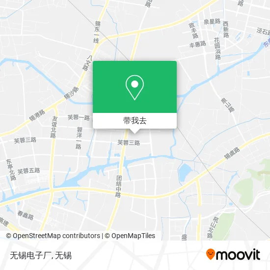 无锡电子厂地图
