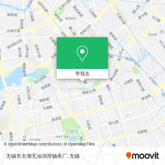 无锡市太湖无油润滑轴承厂地图