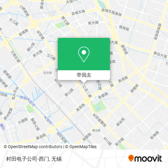 村田电子公司-西门地图
