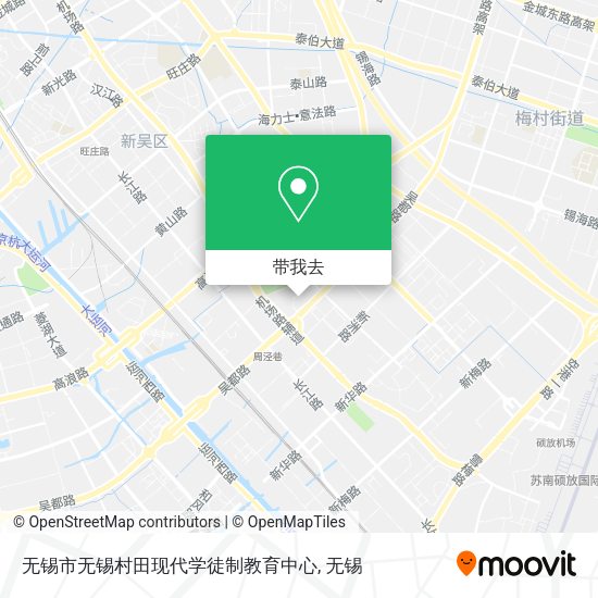 无锡市无锡村田现代学徒制教育中心地图