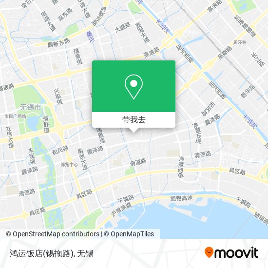 鸿运饭店(锡拖路)地图