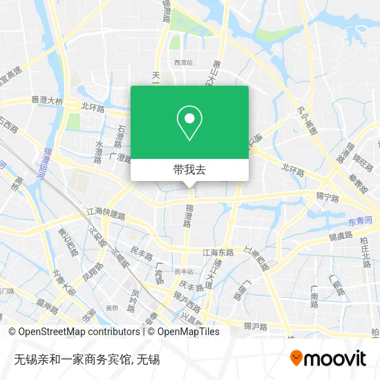 无锡亲和一家商务宾馆地图