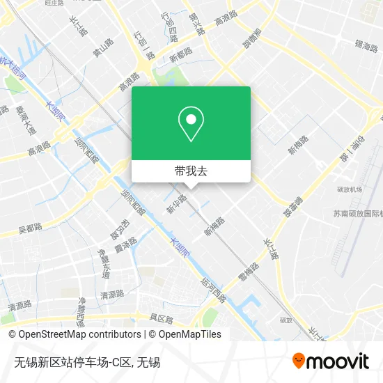 无锡新区站停车场-C区地图