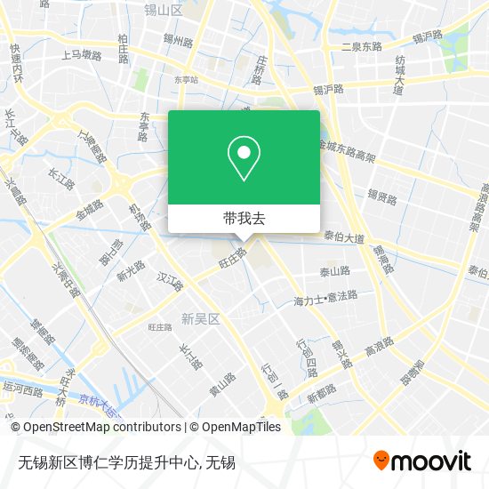 无锡新区博仁学历提升中心地图