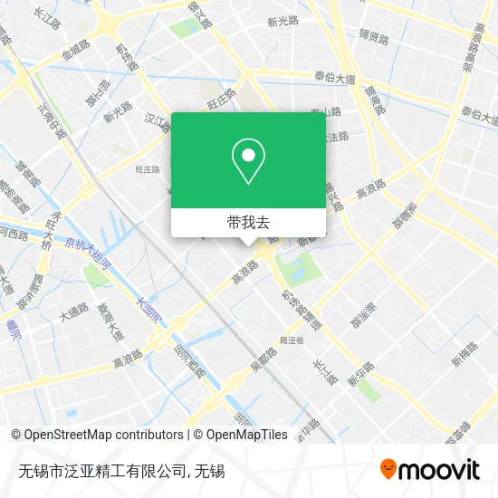 无锡市泛亚精工有限公司地图
