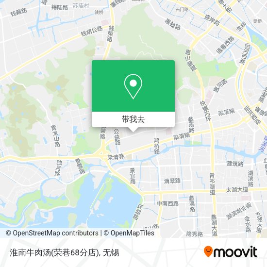 淮南牛肉汤(荣巷68分店)地图