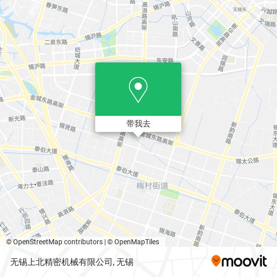 无锡上北精密机械有限公司地图