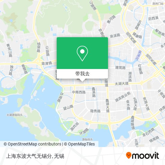 上海东波大气无锡分地图