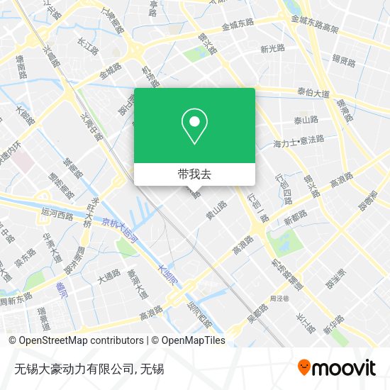 无锡大豪动力有限公司地图