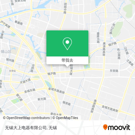 无锡大上电器有限公司地图