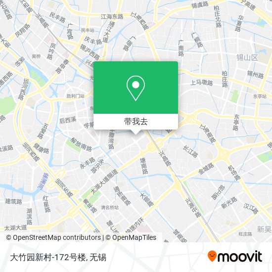 大竹园新村-172号楼地图