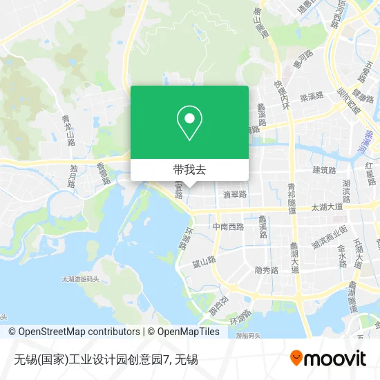 无锡(国家)工业设计园创意园7地图