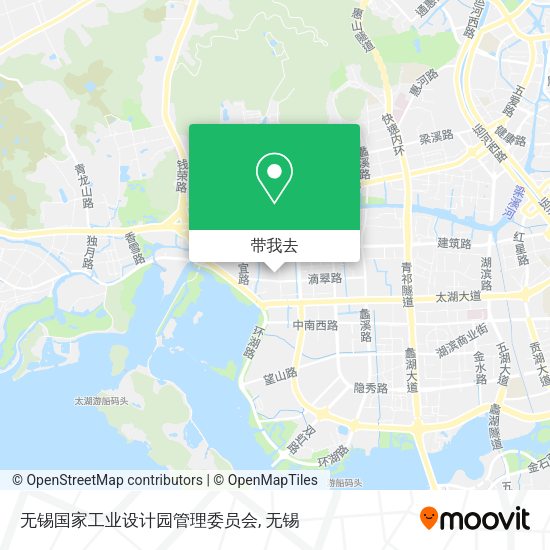 无锡国家工业设计园管理委员会地图