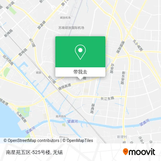 南星苑五区-525号楼地图