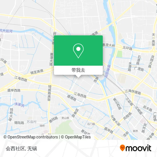 会西社区地图