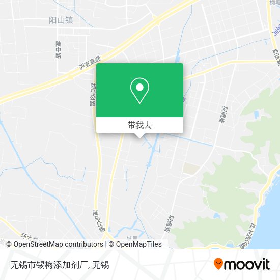 无锡市锡梅添加剂厂地图