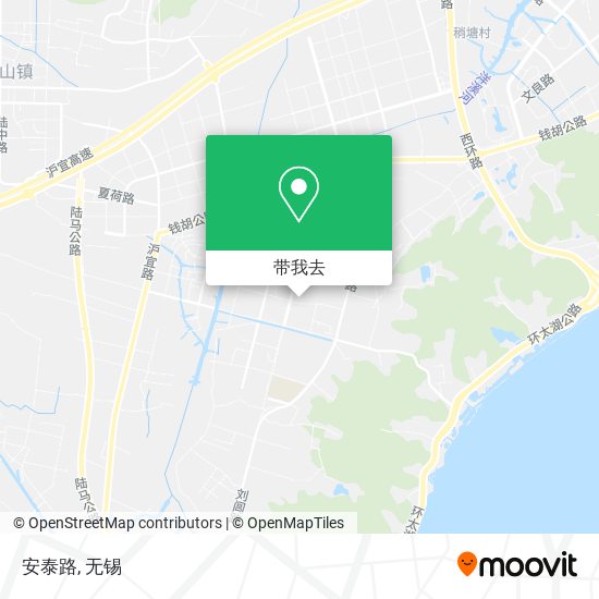 安泰路地图
