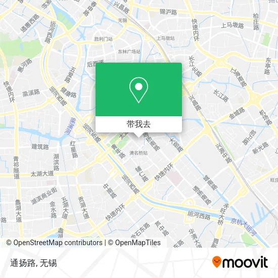 通扬路地图