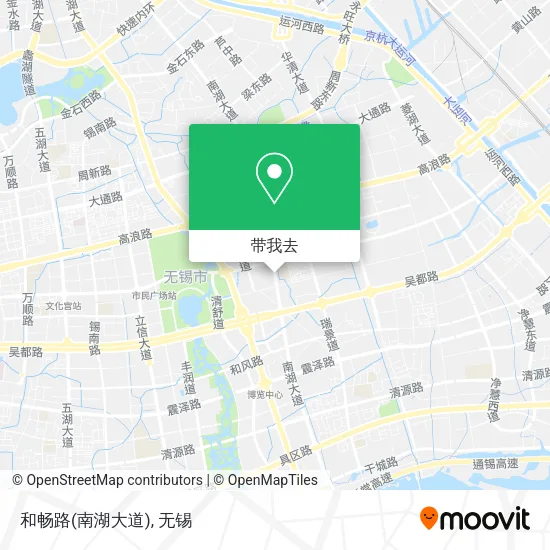 和畅路(南湖大道)地图