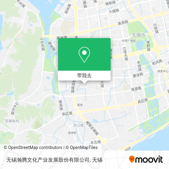 无锡瀚腾文化产业发展股份有限公司地图