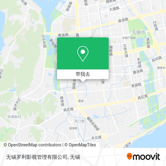 无锡罗利影视管理有限公司地图