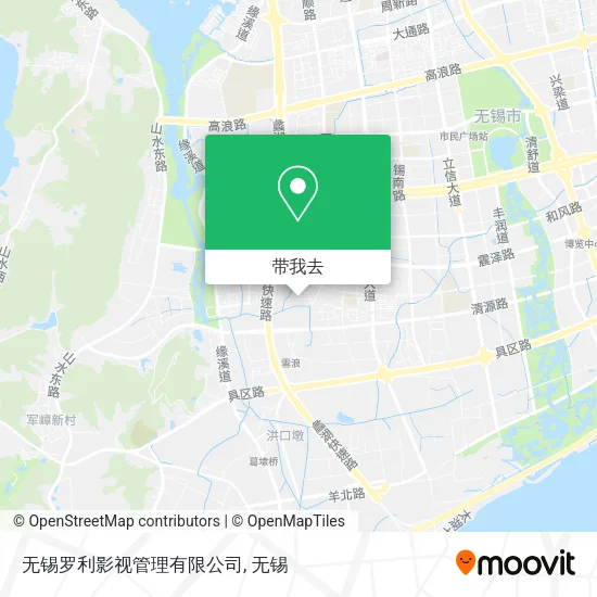 无锡罗利影视管理有限公司地图