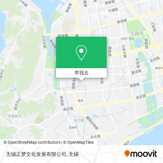 无锡正梦文化发展有限公司地图