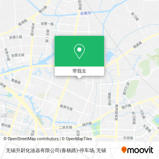 无锡升尉化油器有限公司(春杨路)-停车场地图
