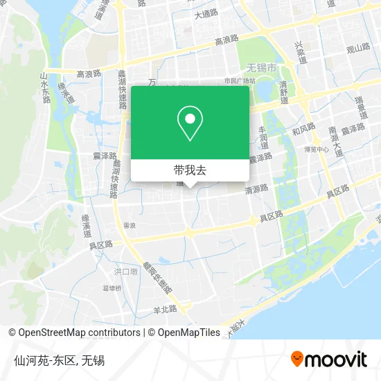 仙河苑-东区地图