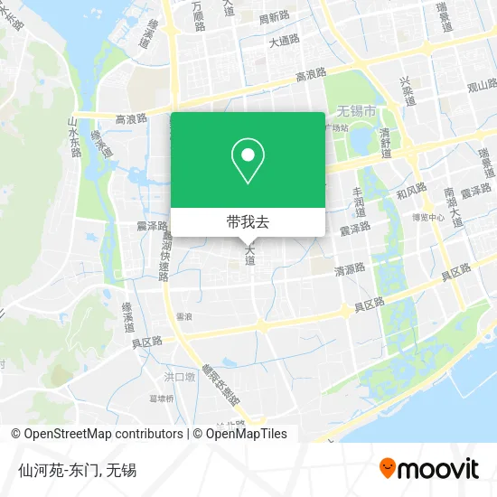 仙河苑-东门地图