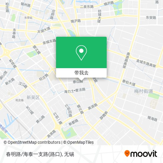 春明路/海泰一支路(路口)地图