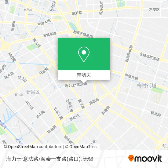 海力士·意法路/海泰一支路(路口)地图